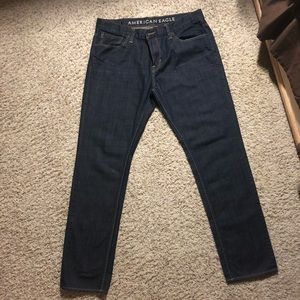 American Eagle 36x34 slim fit button flap jeans